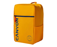 CANYON Plecak podróżny CSZ-02 Kabinowy 20x25x40 cm Żółty CNS-CSZ02YW01 - 1283185 - zdjęcie 3